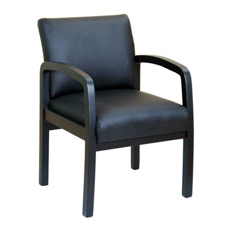 NORSTAR Black LF Black Frame Side Chair B9580BK-BK